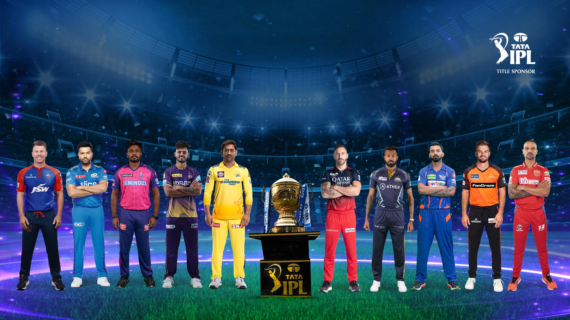 The Tata group is the title sponsor for the Indian Premier League 2022