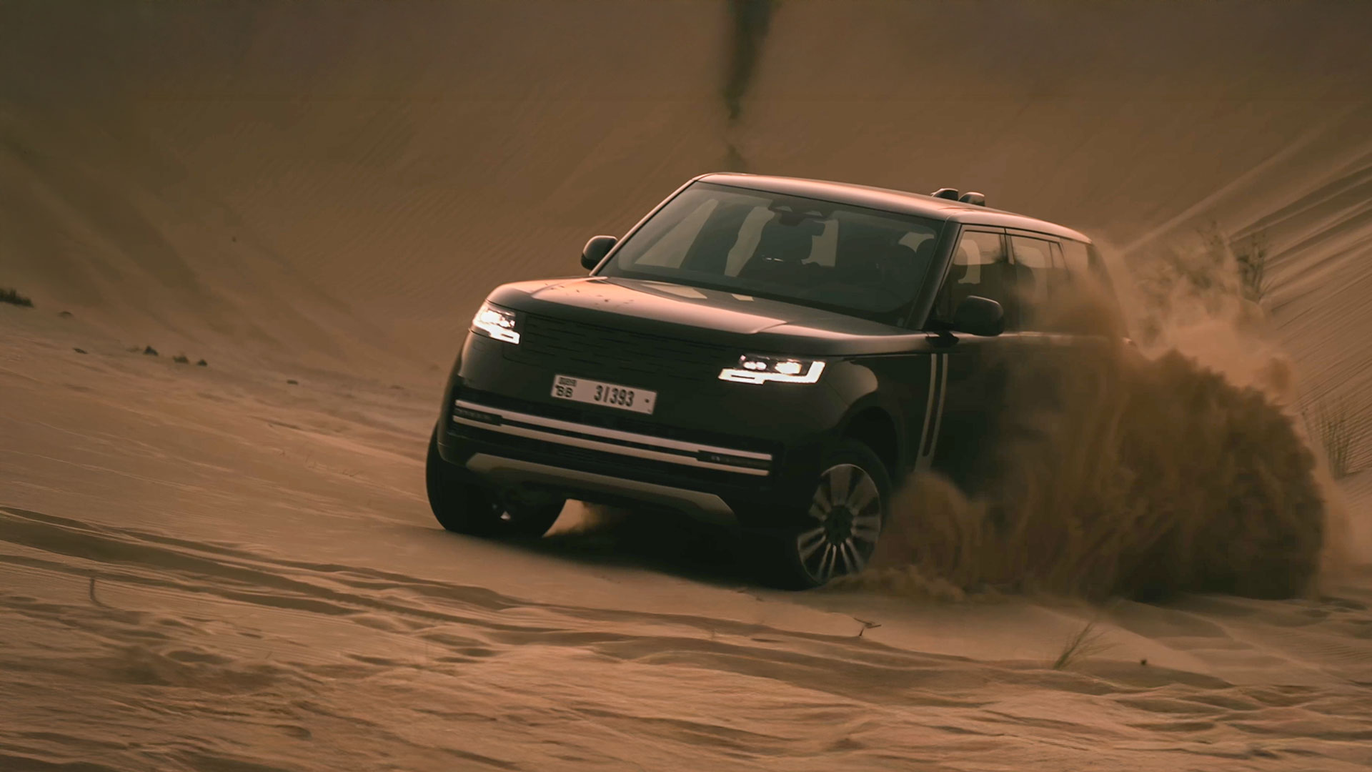 Range Rover Electric testing