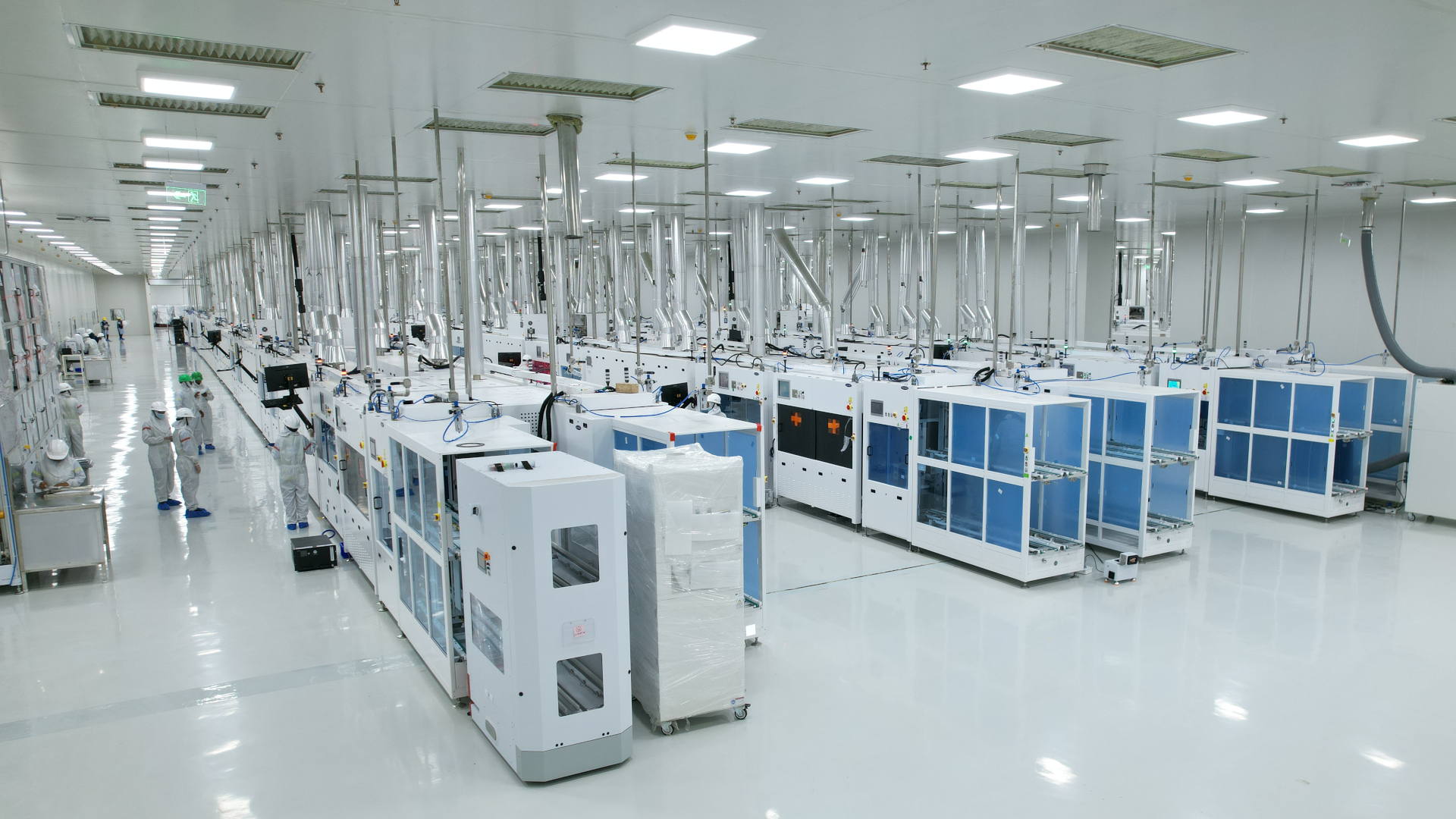 An image of the Tata Power solar cell factory in Tirunelveli