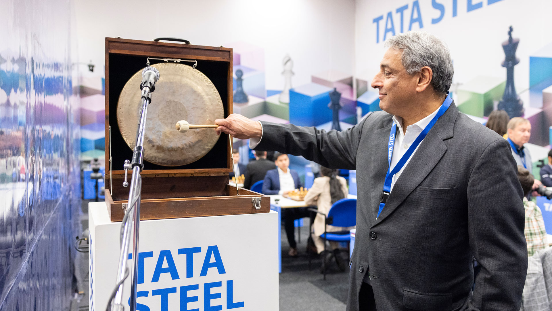 TV Narendran at Tata Steel Chess