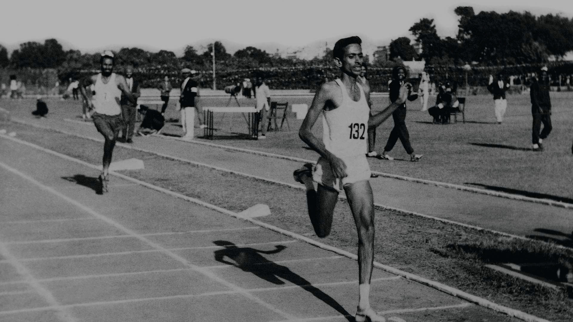 Edward Sequira at a meet